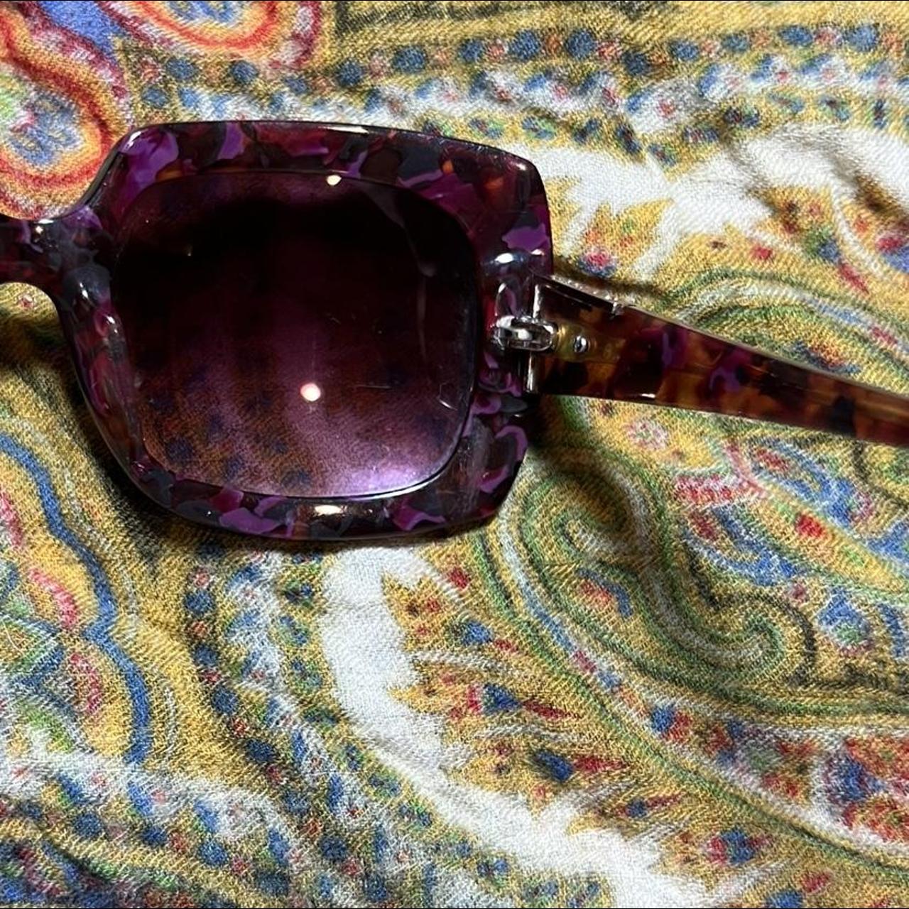 Zac Posen Women's Pink and Purple Sunglasses (2)