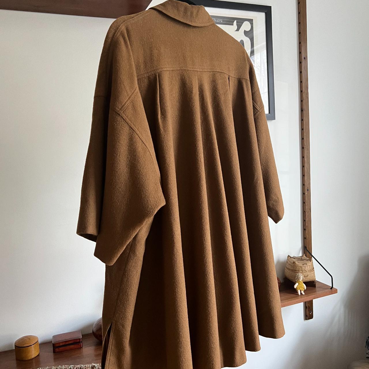 Dries Van Noten Women's Tan and Brown Coat