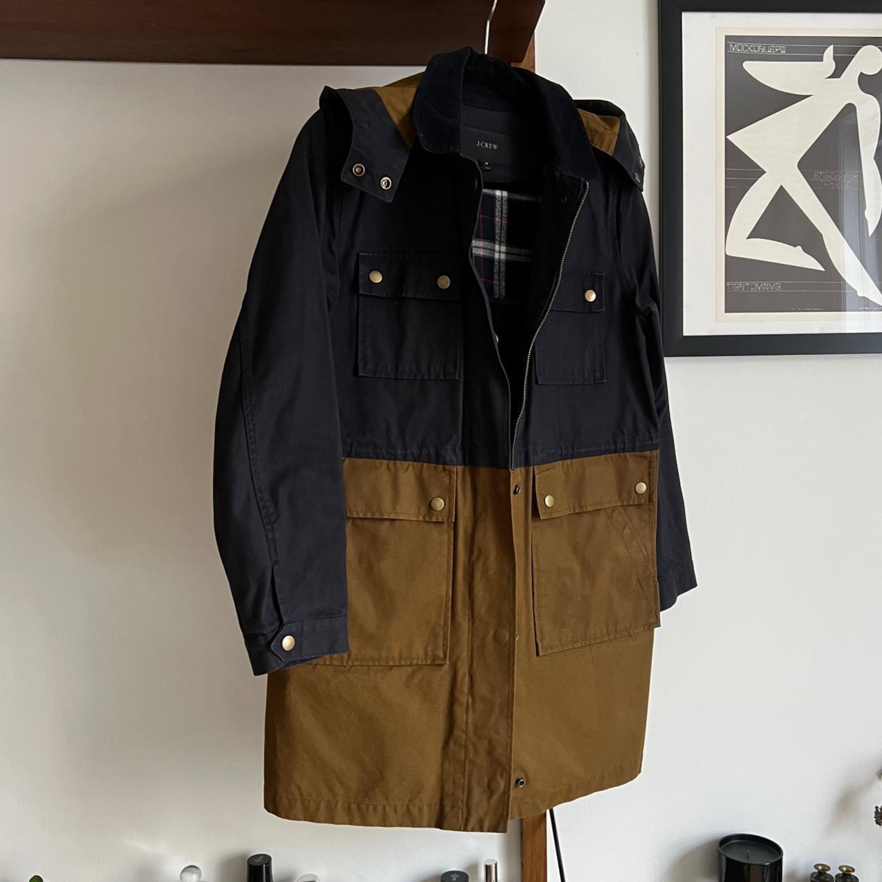 J crew khaki on sale jacket