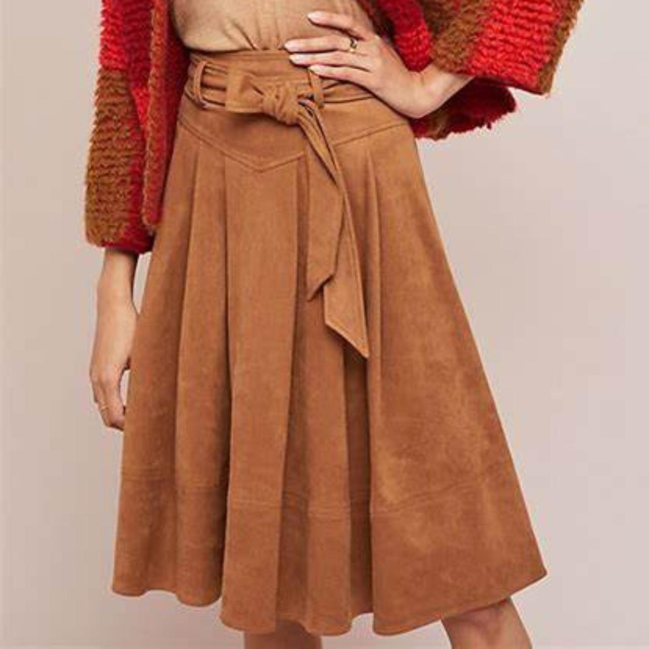 Akemi + kin faux suede skirt hotsell