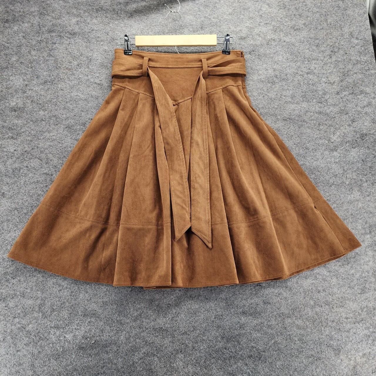 Akemi + kin faux suede skirt hotsell