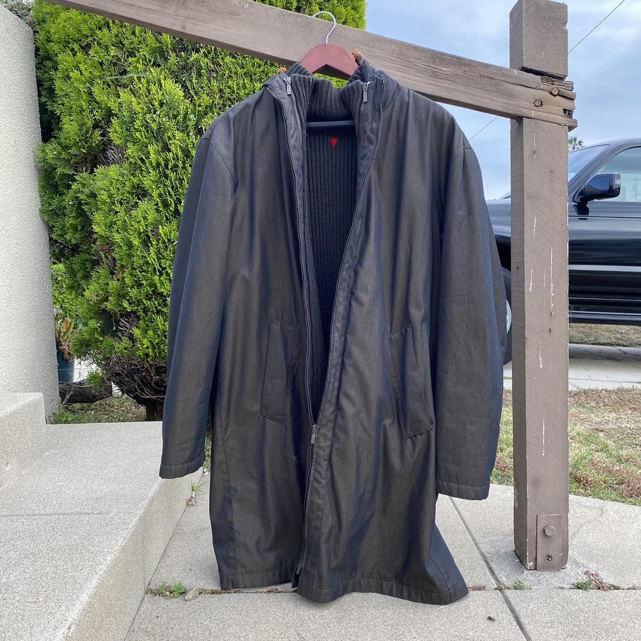 iceberg winter jacket. inside is a woollike... Depop