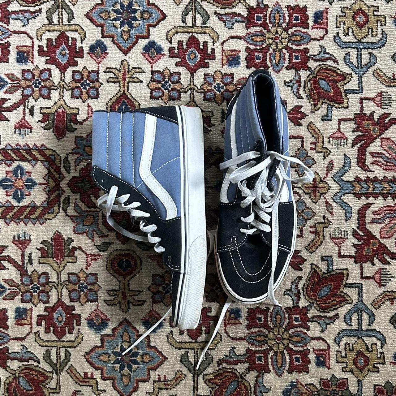 Vans high navy fashion blue