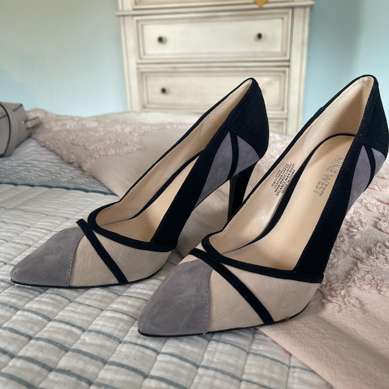 Nine west hot sale tan heels