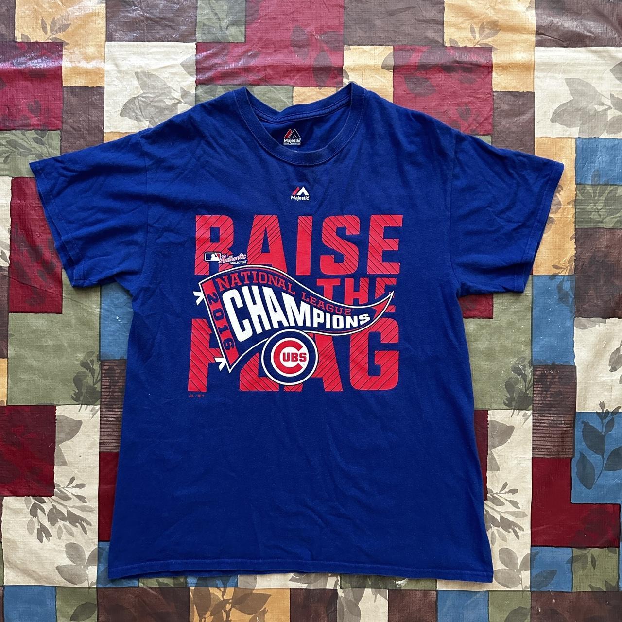 Chicago Cubs Fly the W Flag T-Shirt Brand new New - Depop