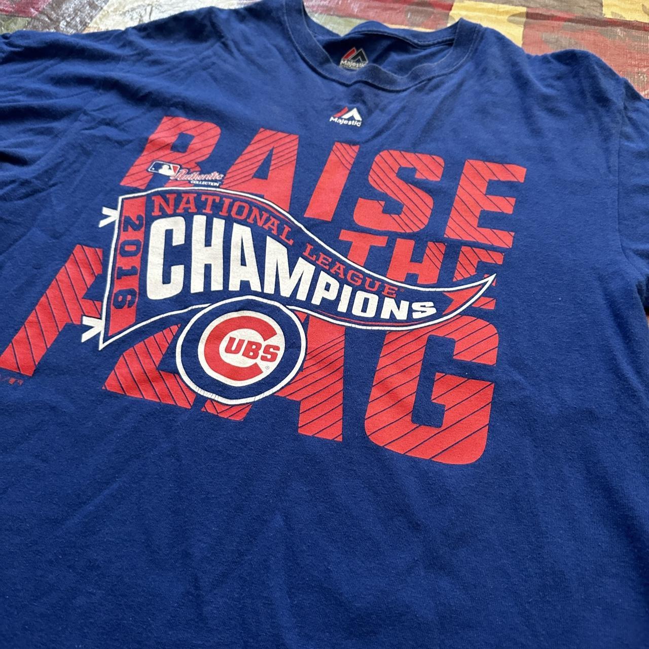 Chicago Cubs Fly the W Flag T-Shirt Brand new New - Depop