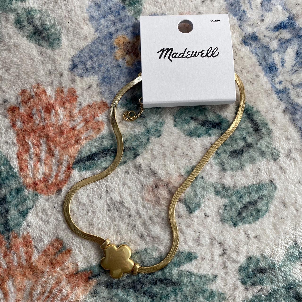 NWT Madewell Herringbone Chain Necklace | Chain necklace, Pretty necklaces,  Madewell