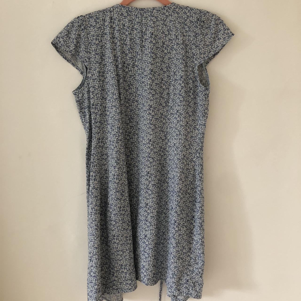Brandy Melville Blue Robbie Wrap Dress! Amazing... Depop