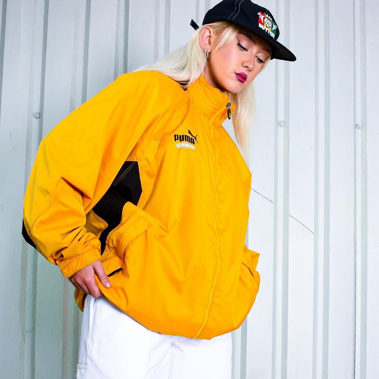 Puma top jacket yellow