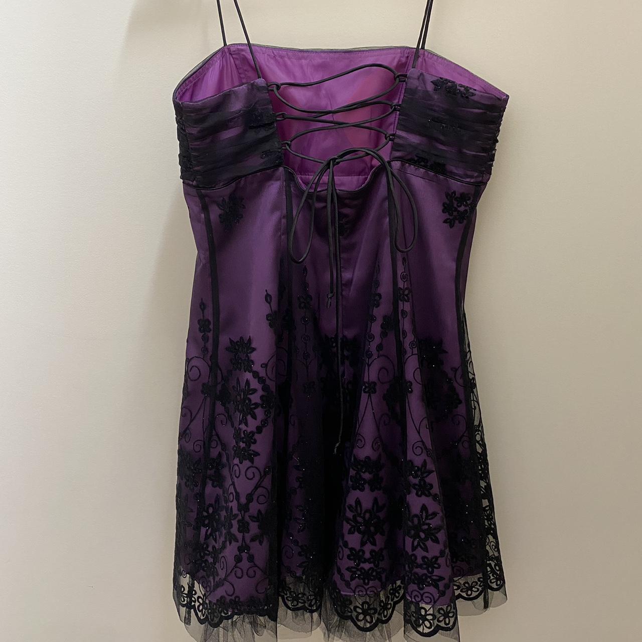 Blondie Nites Women's Purple Dress | Depop