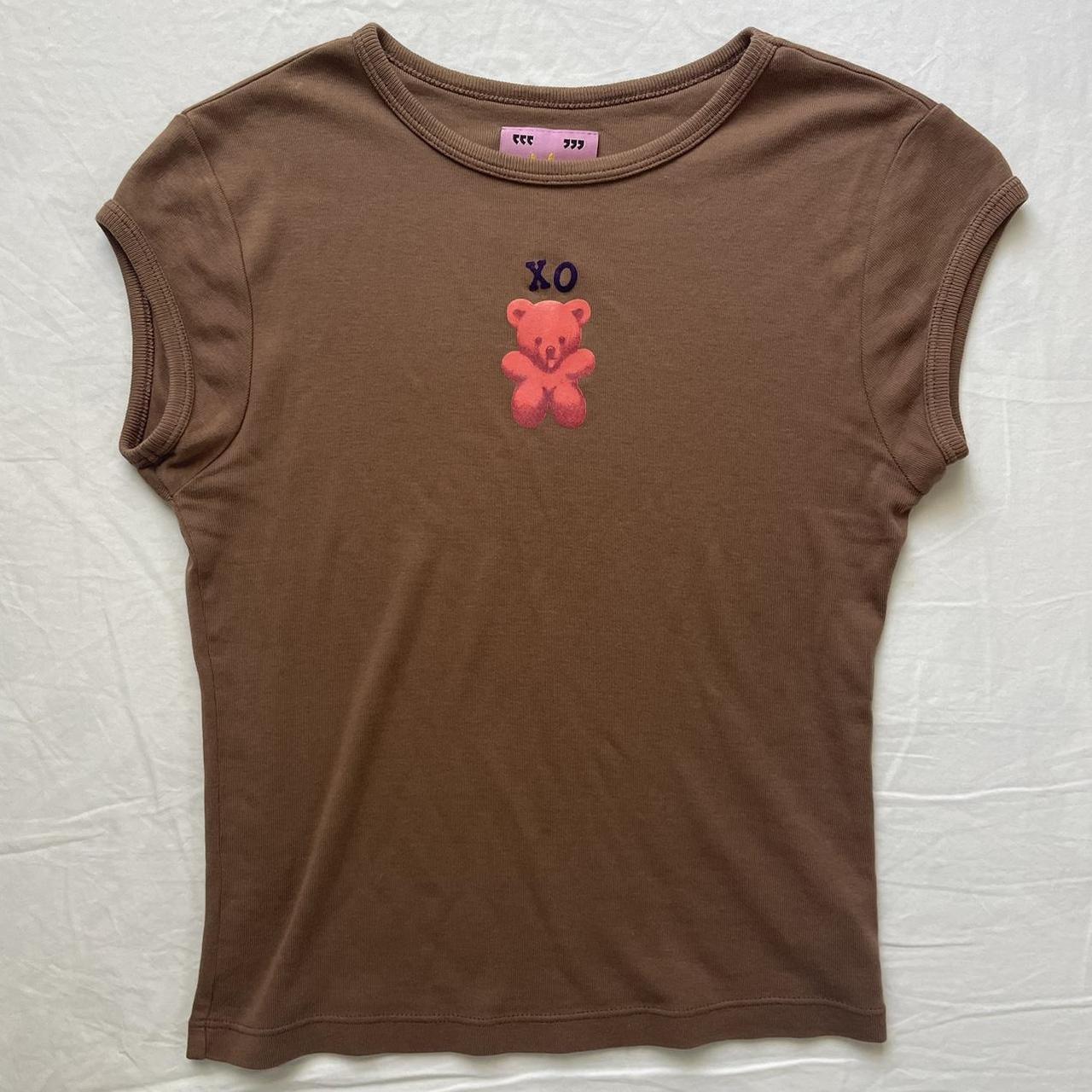 Unif XO bear tee Size: small The XO bear tee is a... - Depop