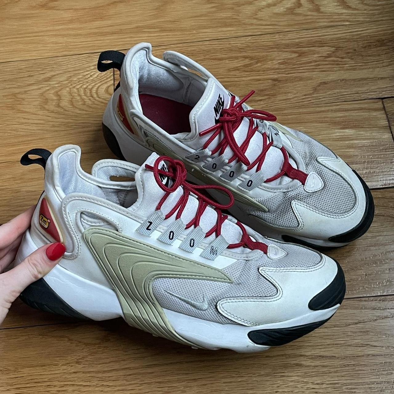 Nike zoom 2k red and white womens best sale