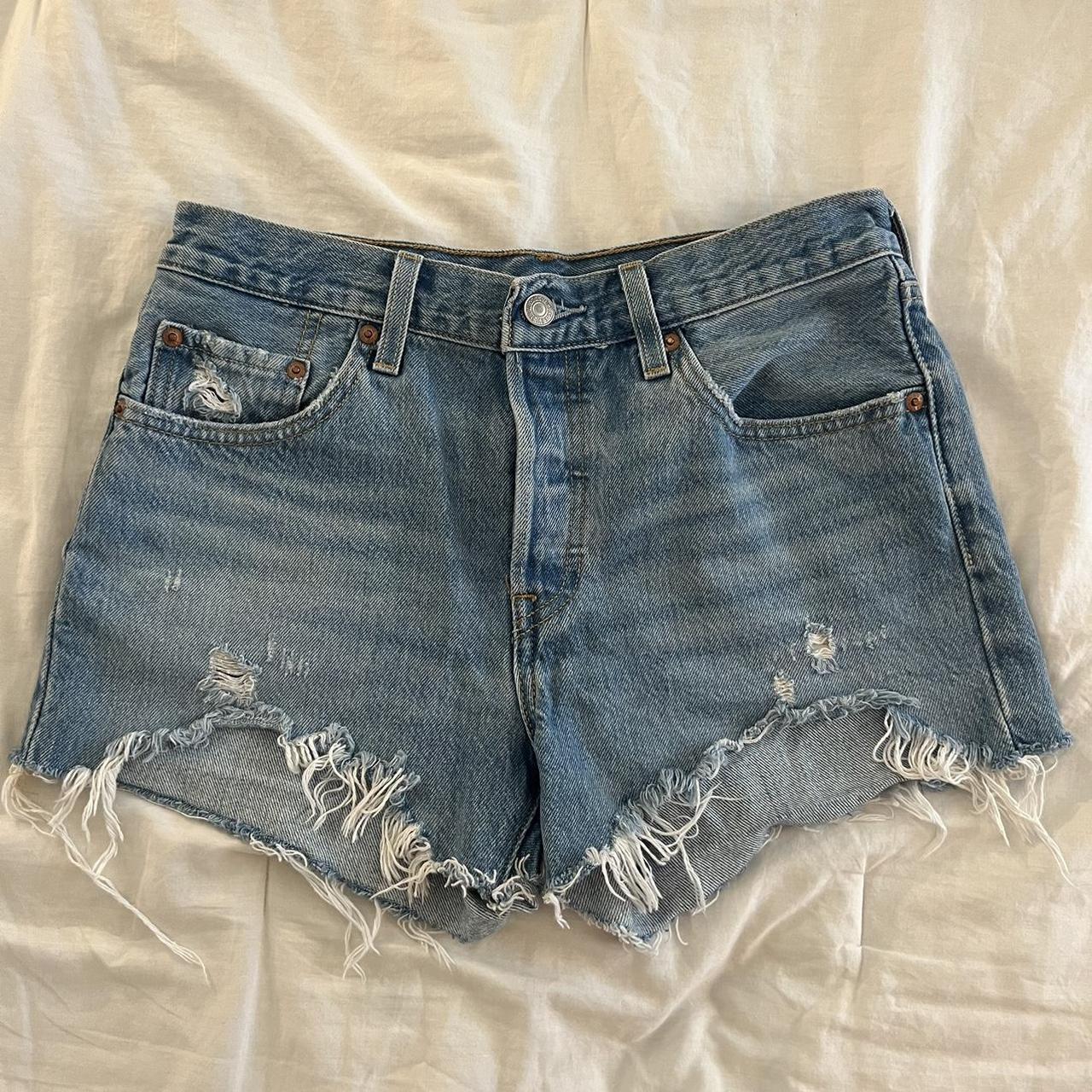 Levis 501 shorts clearance waveline