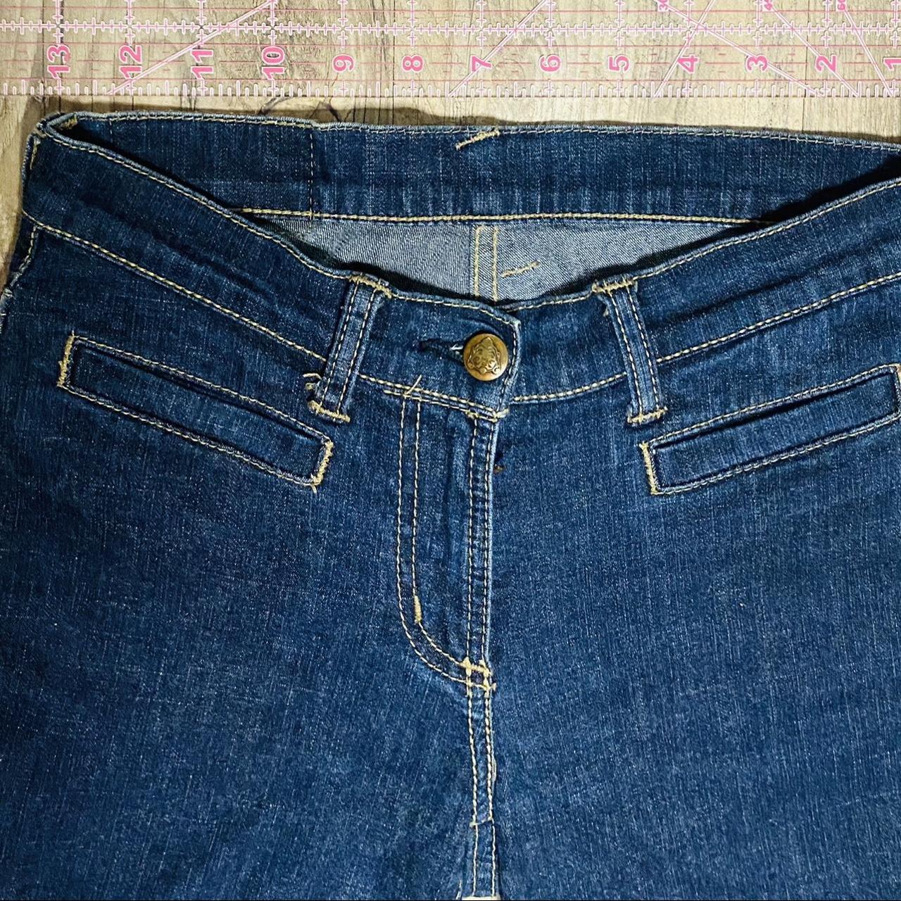 EVISU Pink Hand Painted Denim Waist 26 / Length 28... - Depop