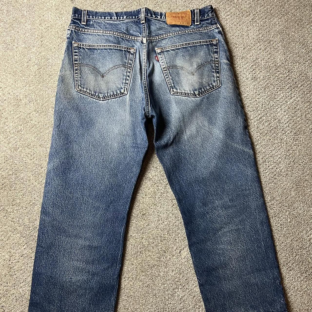 Vintage levi's clearance 550 straight jean