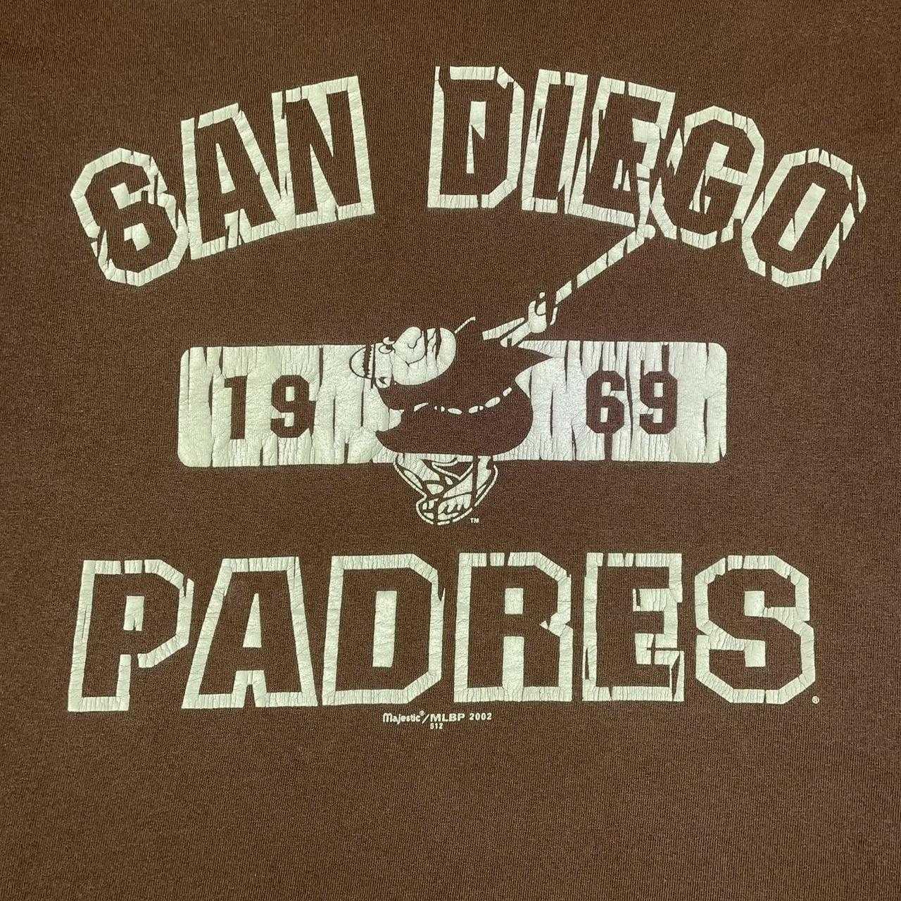 Vintage Nike San Diego Padres Tony Gwynn Jersey - Depop