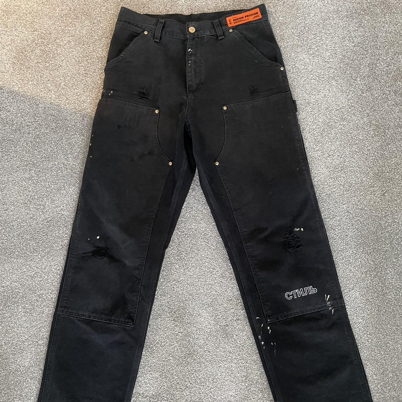 Carhartt HERON PRESTON パンツ　ブラック 32 Heron Preston - Heron Preston X Carhartt Pants | HBX