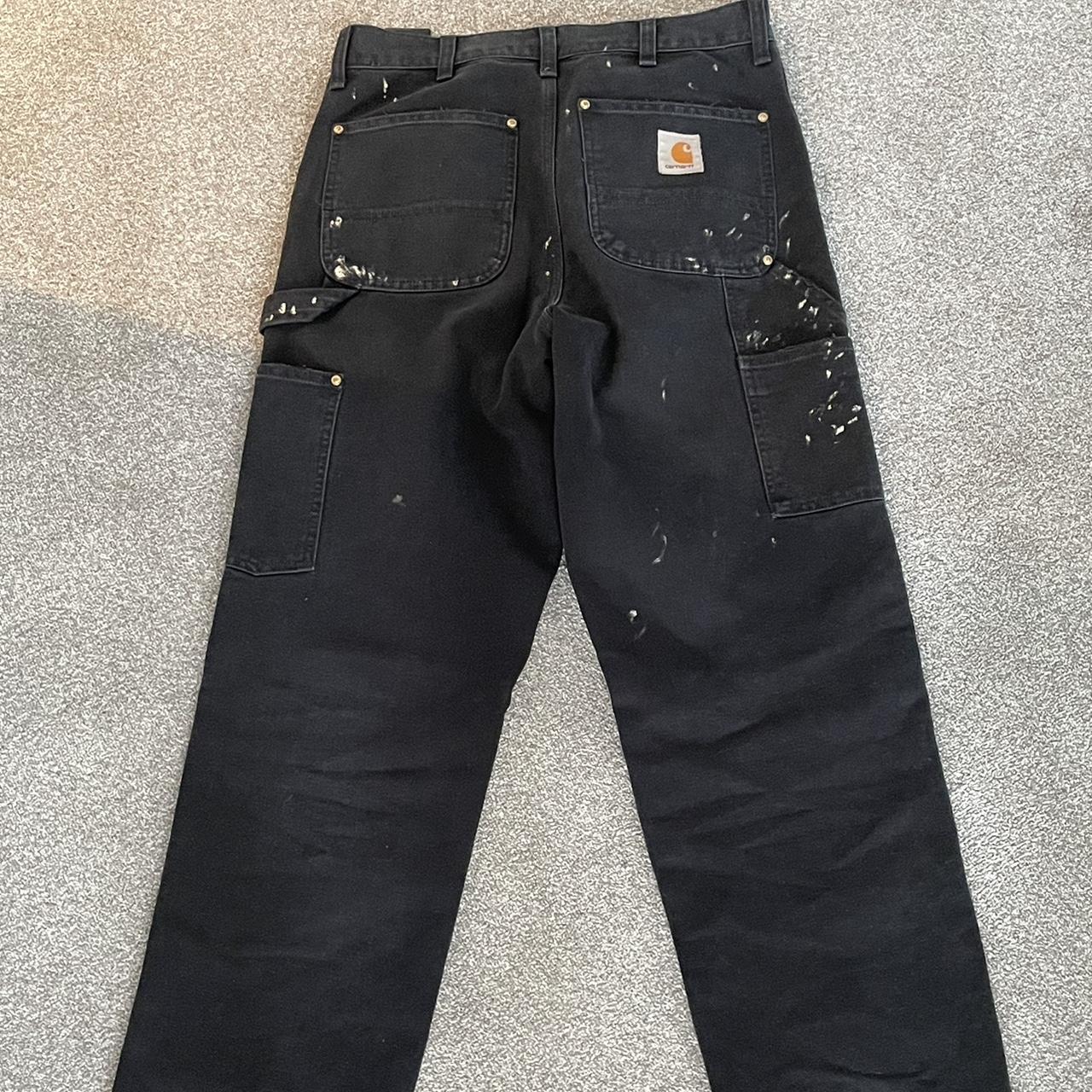 Heron Preston Carhartt double knee pants size 28 | Depop