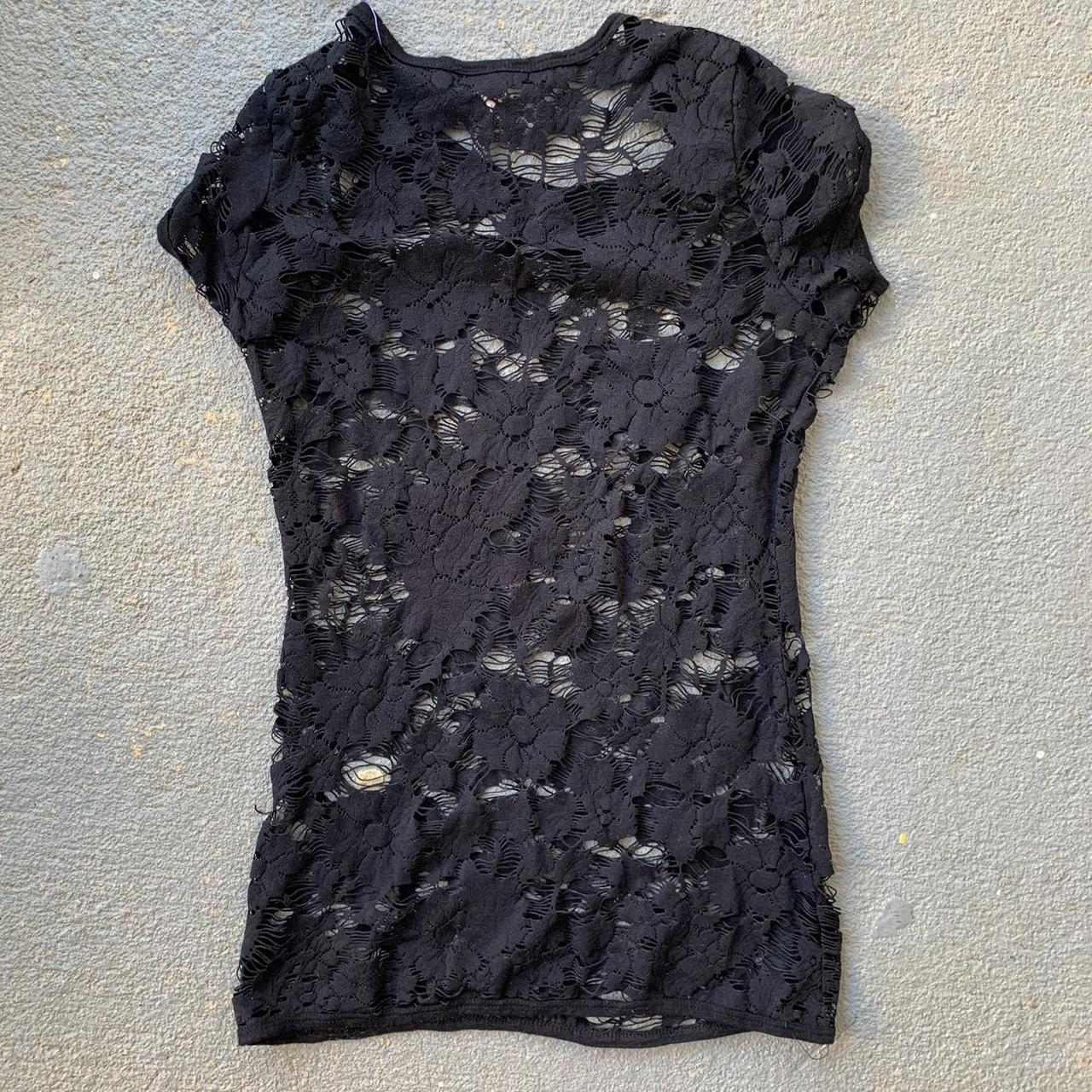 Wet Seal Women's Black T-shirt | Depop