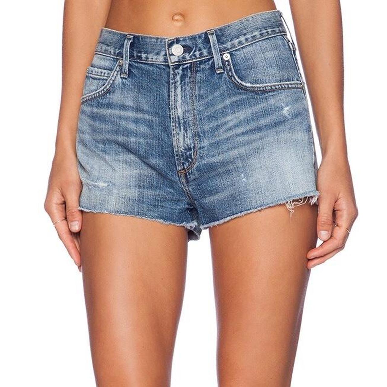 A GOLD E Anja Denim Shorts Description used