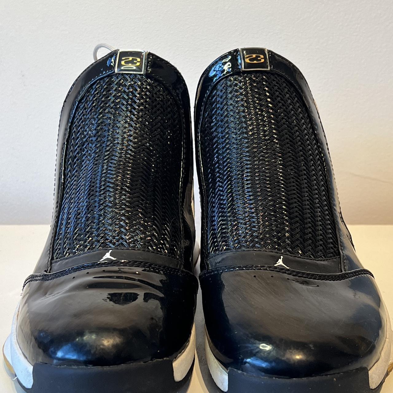 air jordan 19 black and gold