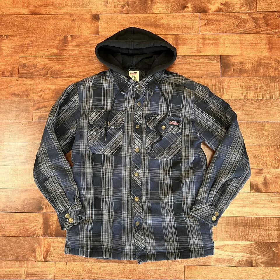 Dickies flannel online hoodie