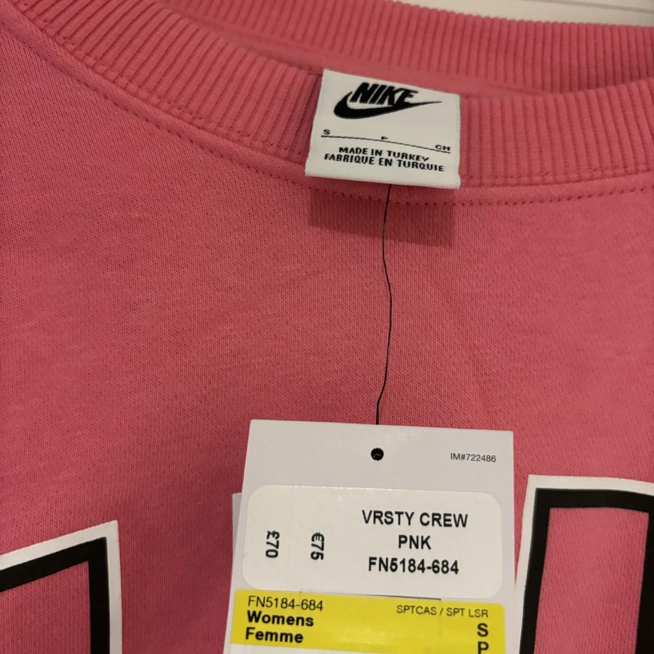 mens pink nike jumper