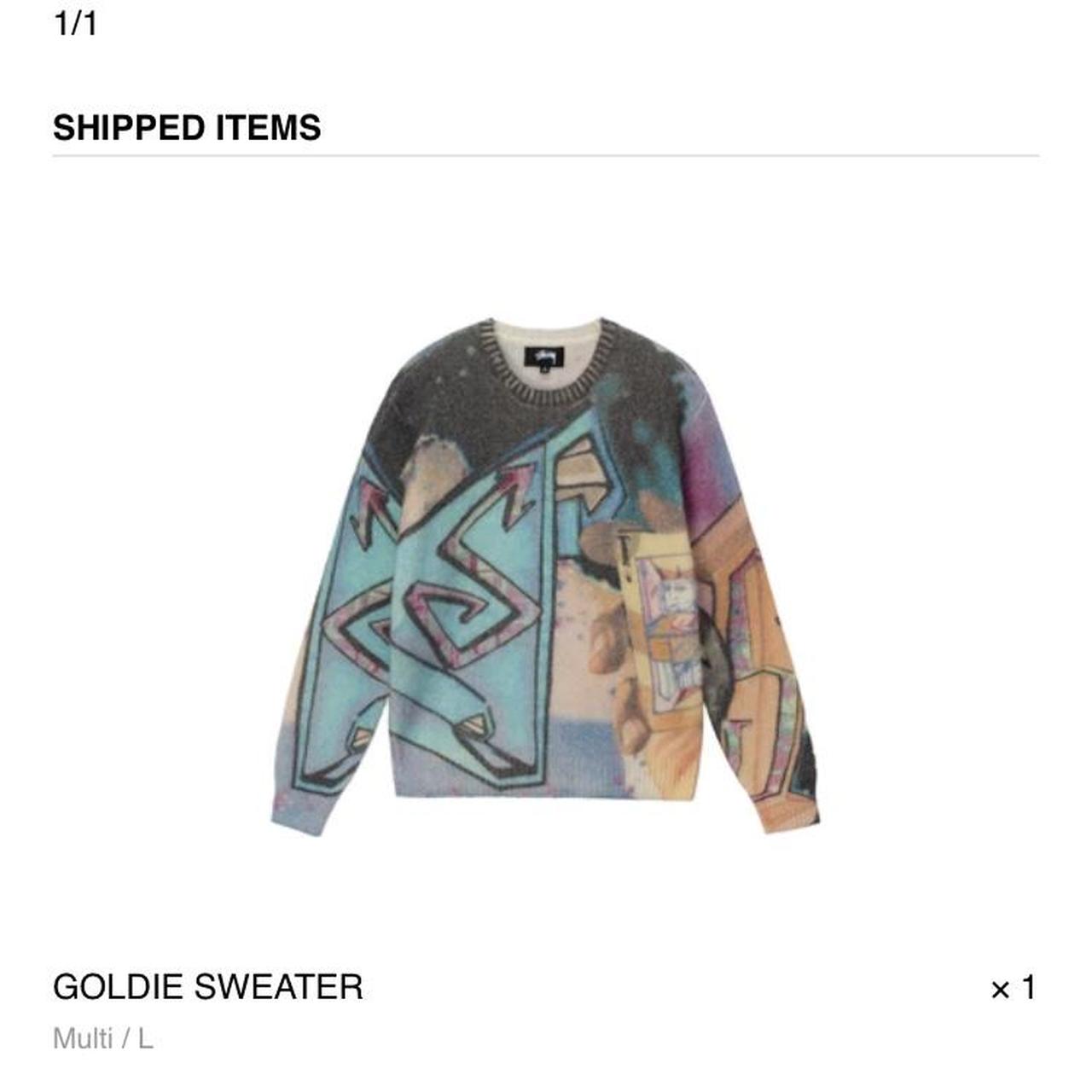 Stussy x goldie, Graffiti sweat, New w tags