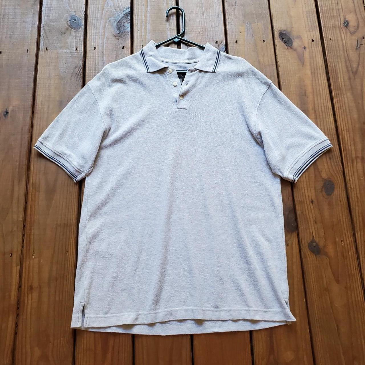 Vintage 90's Arizona Jean Co. Men's M gray polo... - Depop