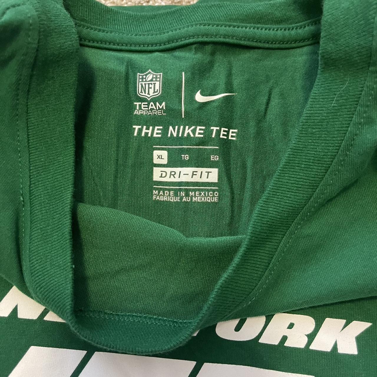 Nike Mens Dri Fit NFL Team Apparel New York Jets Tee - Depop