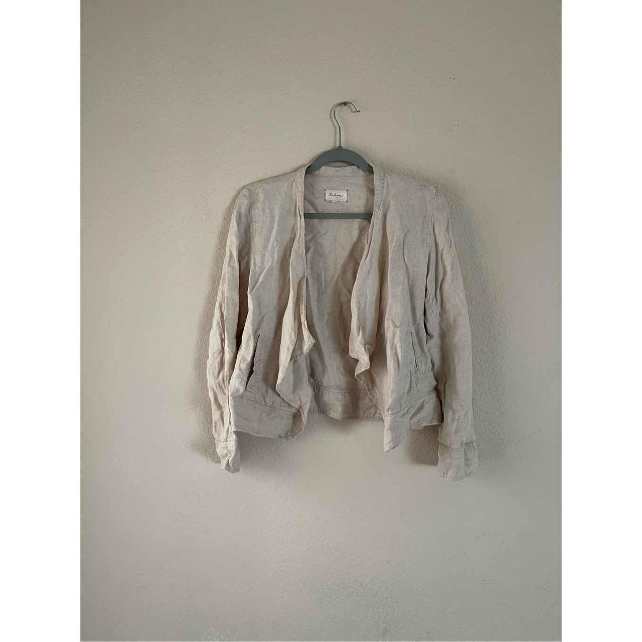 Lou & Grey Women's Tan Jacket Depop