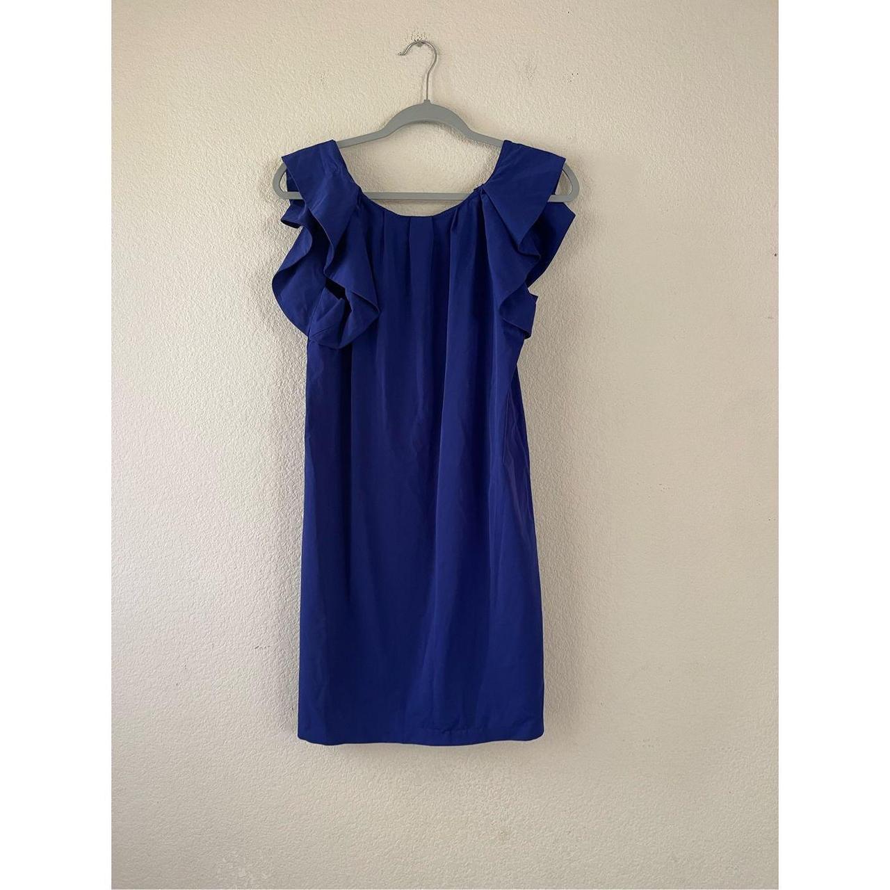 Diane von sales furstenberg ruffle dress