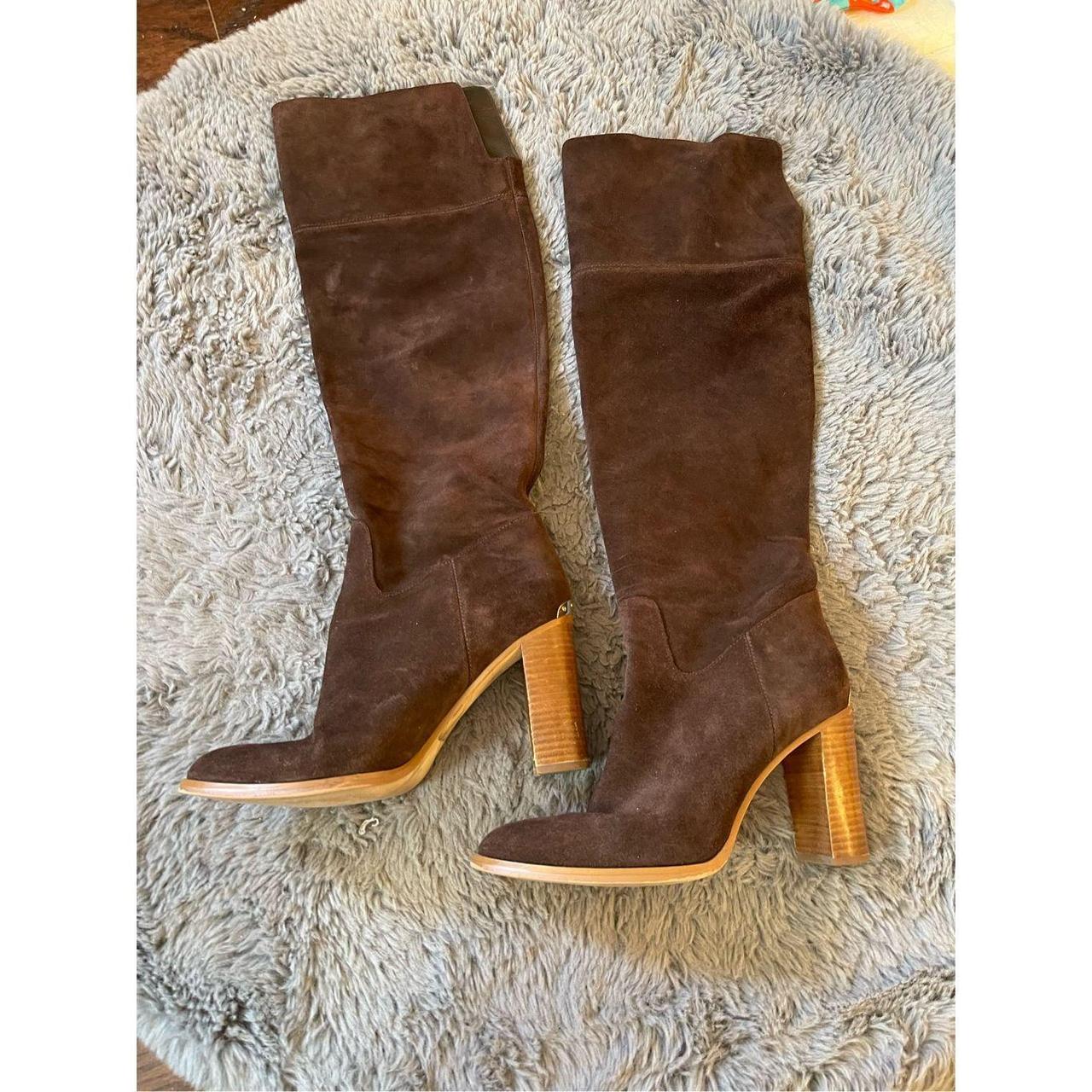 Michael kors over the knee deals boots suede