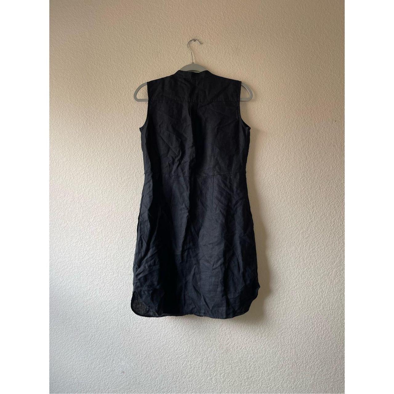 Ll bean black outlet dress