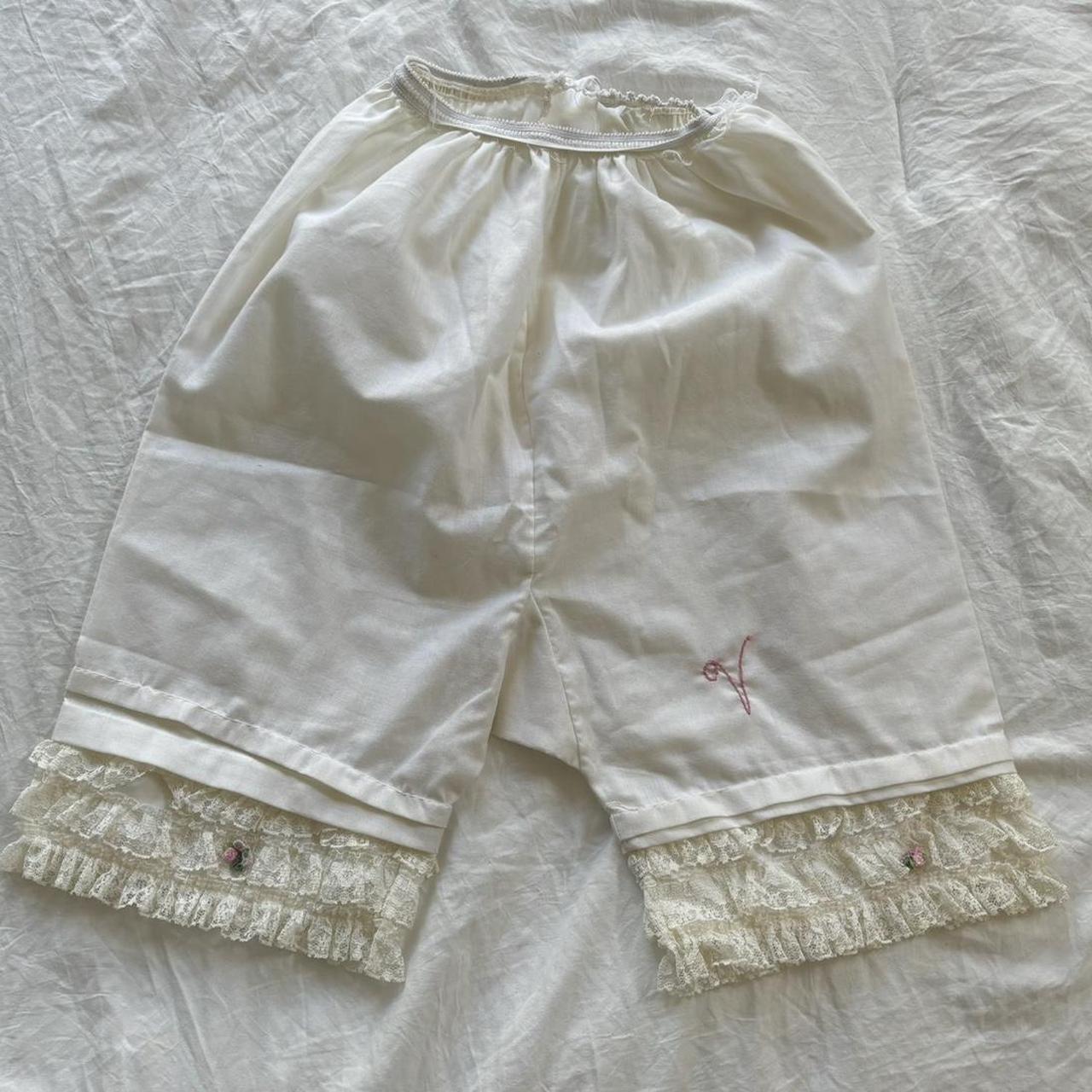 Vintage bloomers! Elastic is ripped on the top. So... - Depop