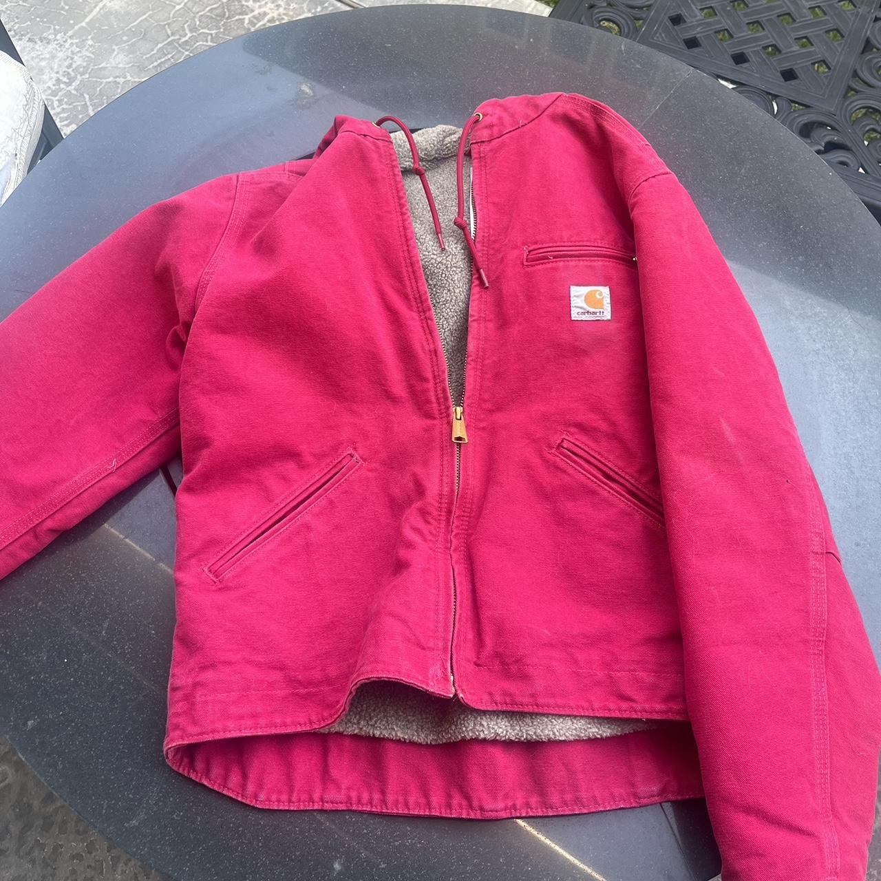 Carhartt Women's Pink Jacket | Depop