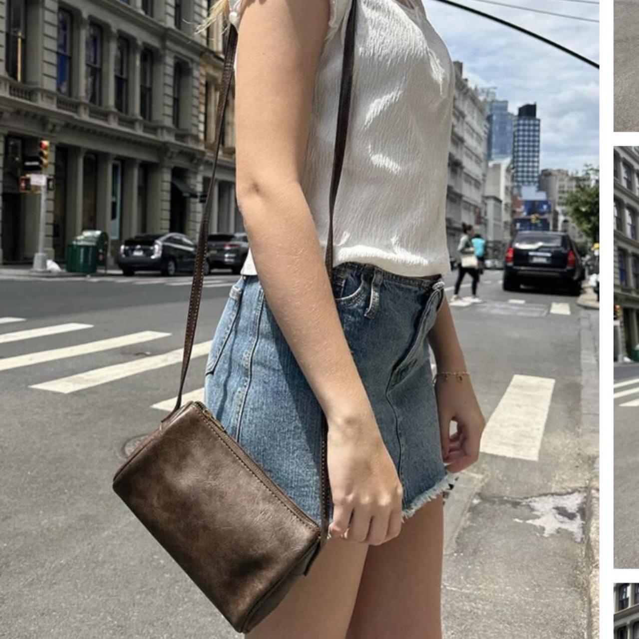 Brandy Melville cross body bag Minimal use in great... - Depop