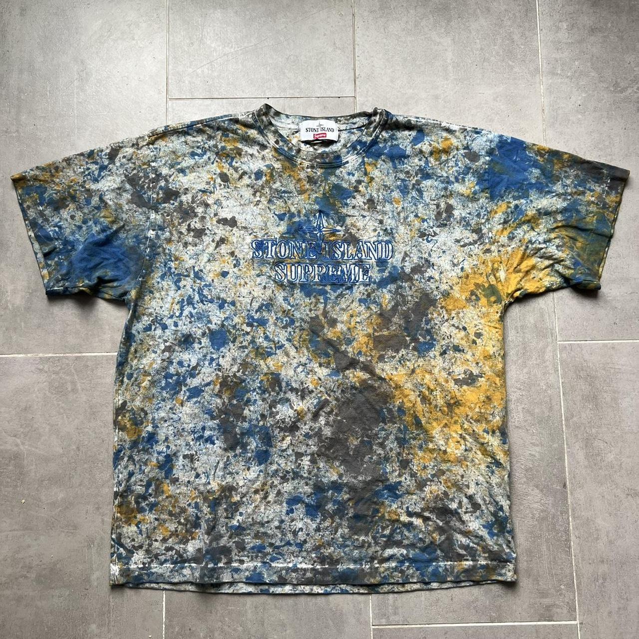 STONE ISLAND acid dye shirt deals -small