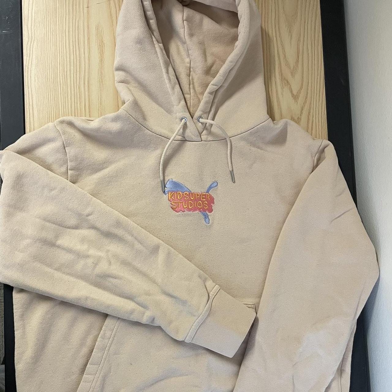 Puma cream online hoodie