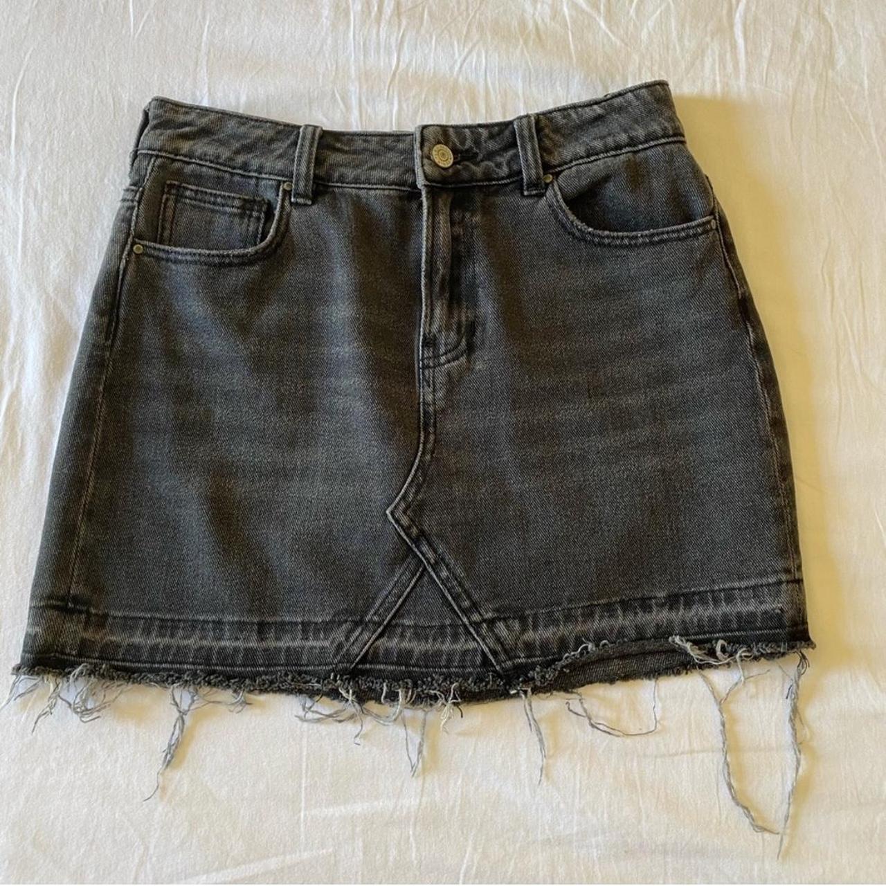 Pacsun Black Denim Mini Skirt This is the perfect