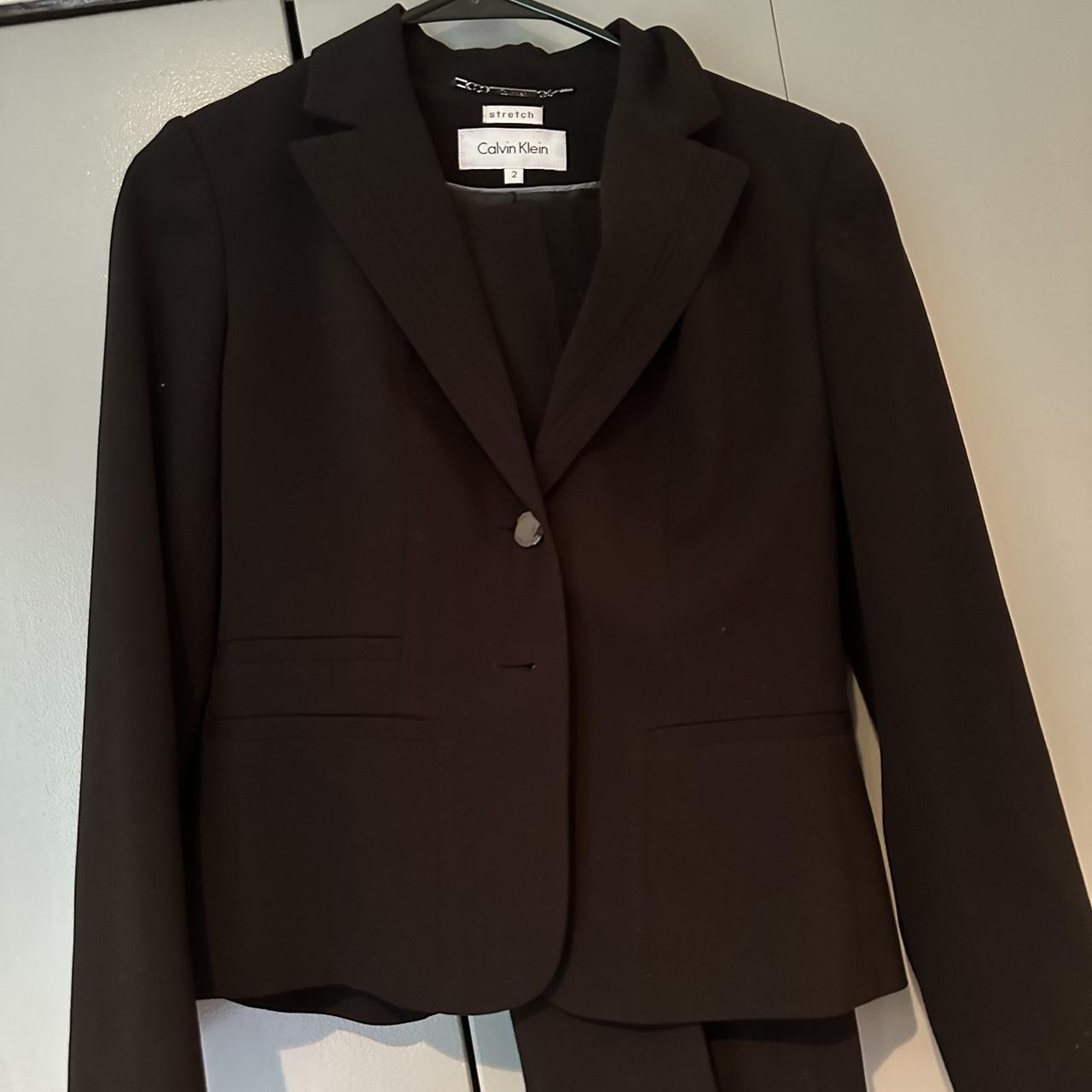 Women’s Black Calvin Klein Suit #suit #business... - Depop