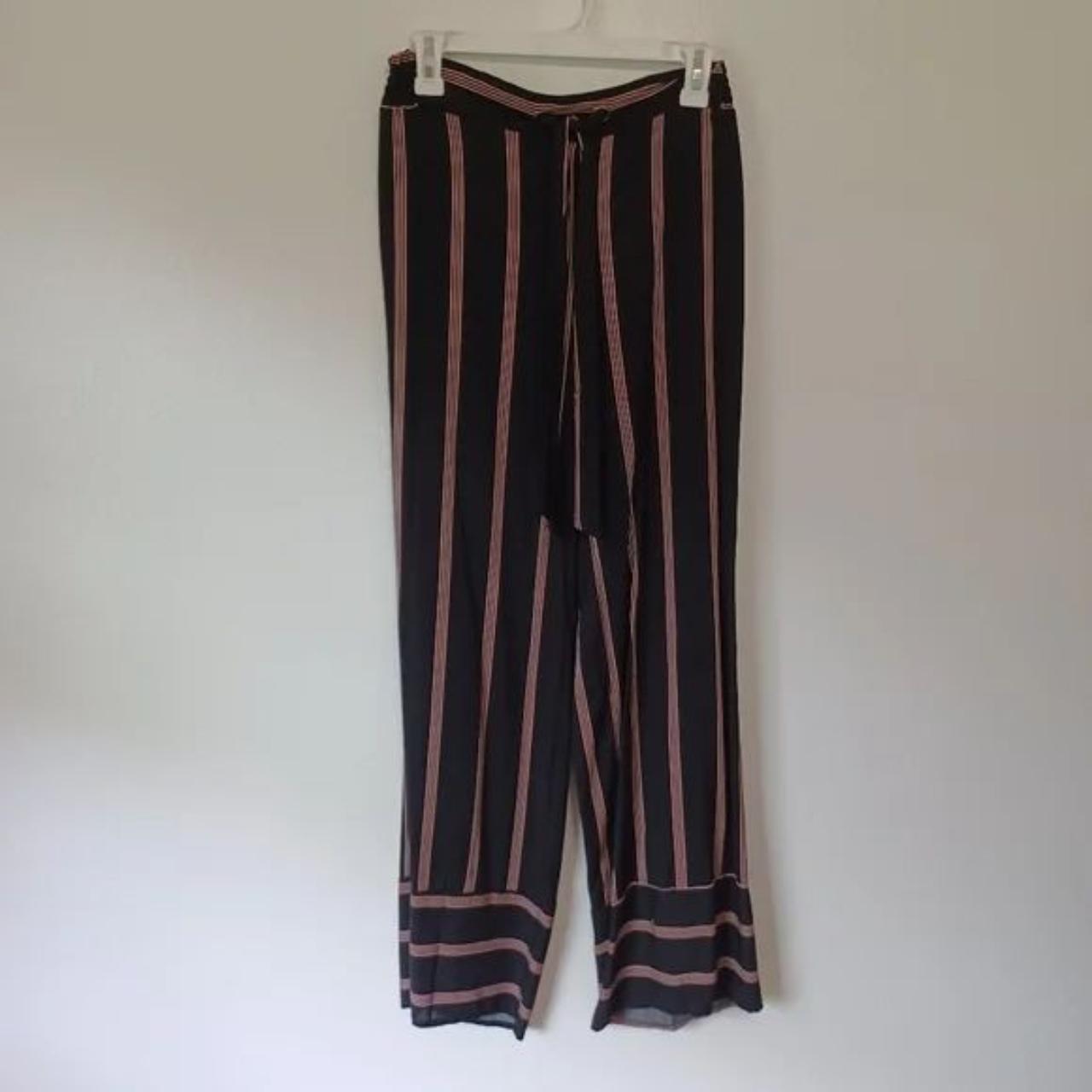 Men's Black and Pink Trousers | Depop