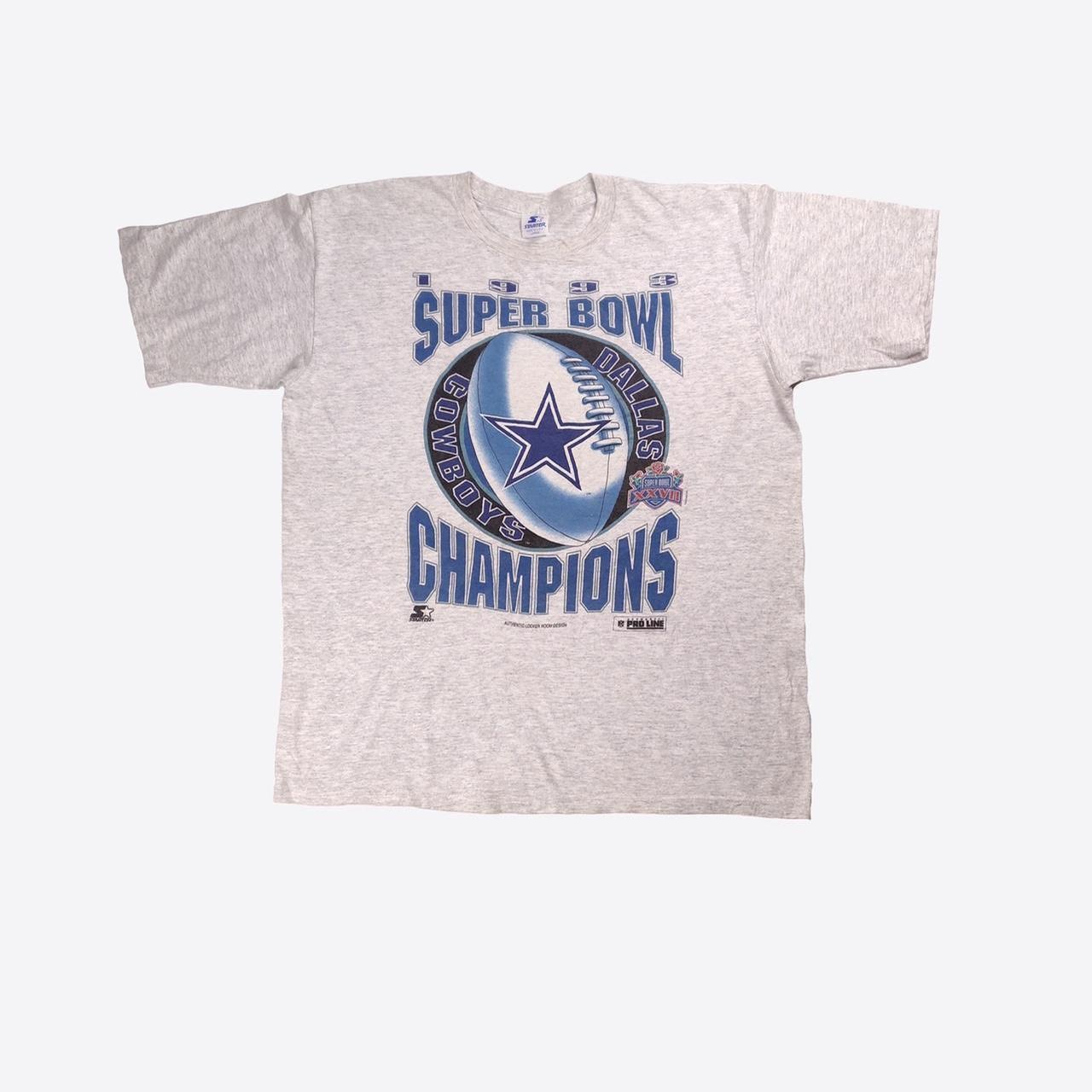 Vintage NFL gray Dallas Cowboys tshirt Size: 2XL / - Depop