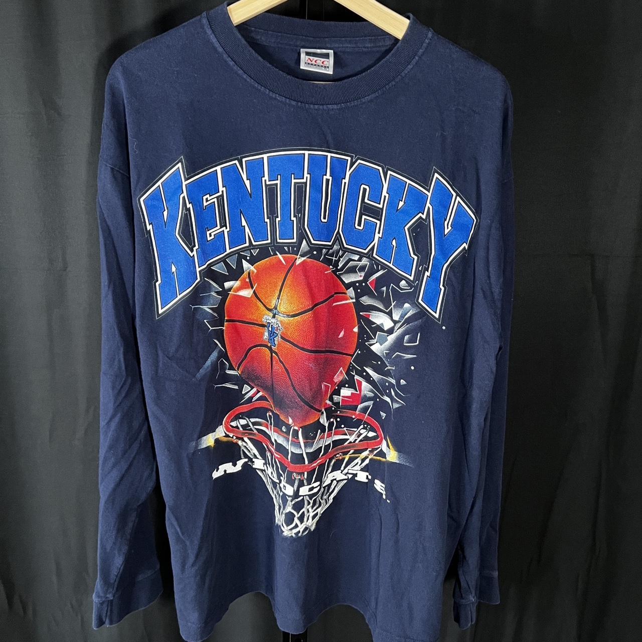 Vintage Louisville Basketball Collegiate Crewneck - Depop