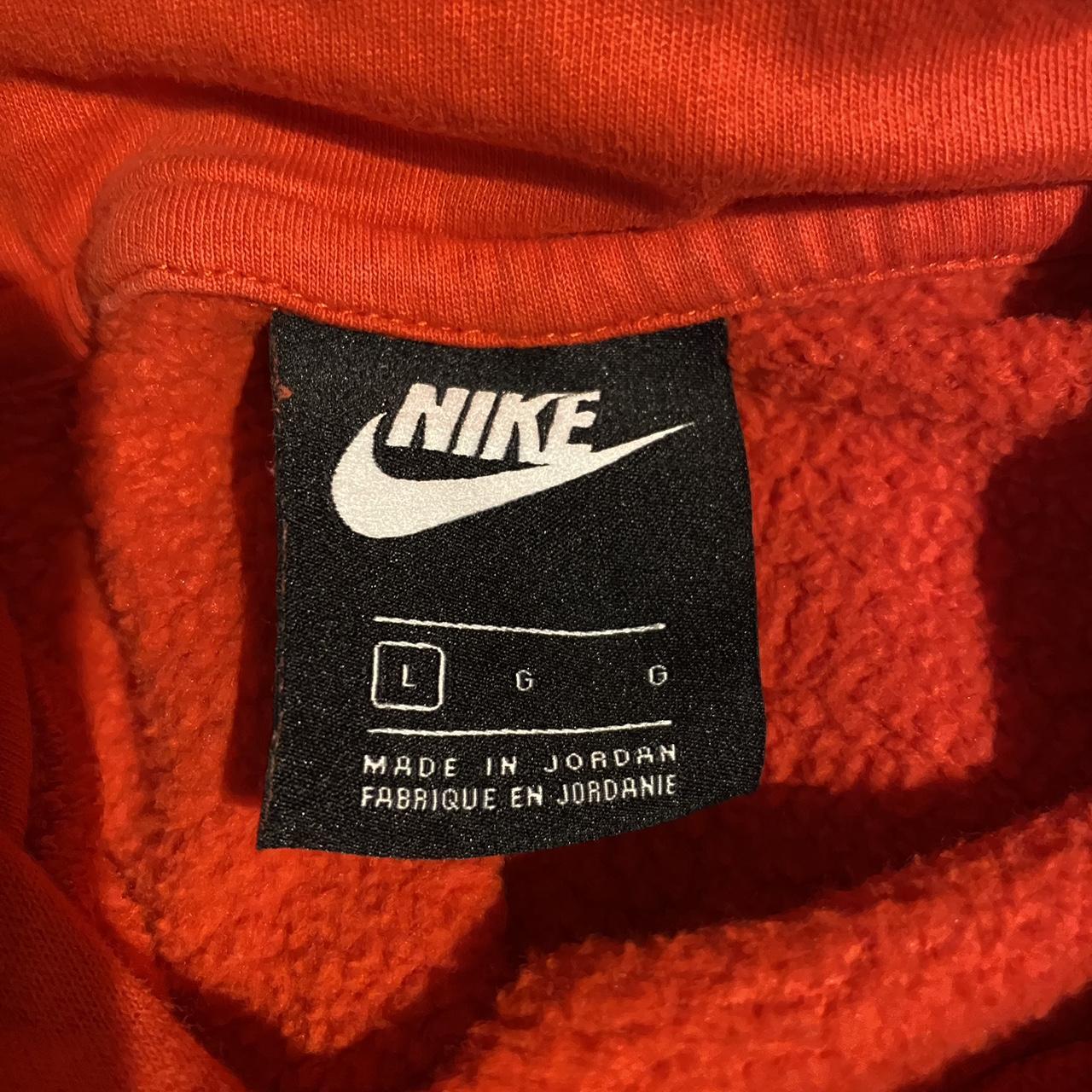 mens red hoodie nike