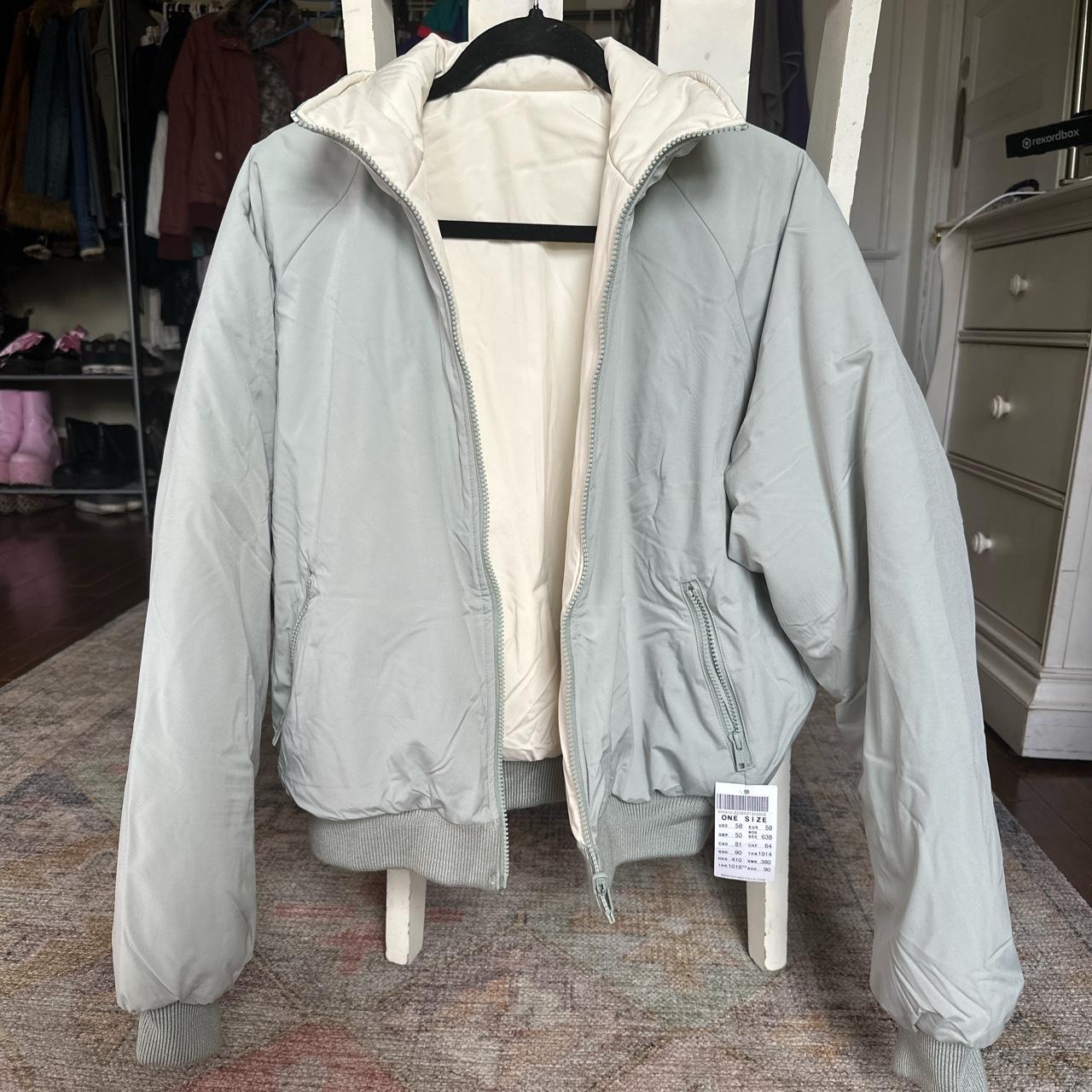 brandy melville reversible puffer jacket! new with... - Depop