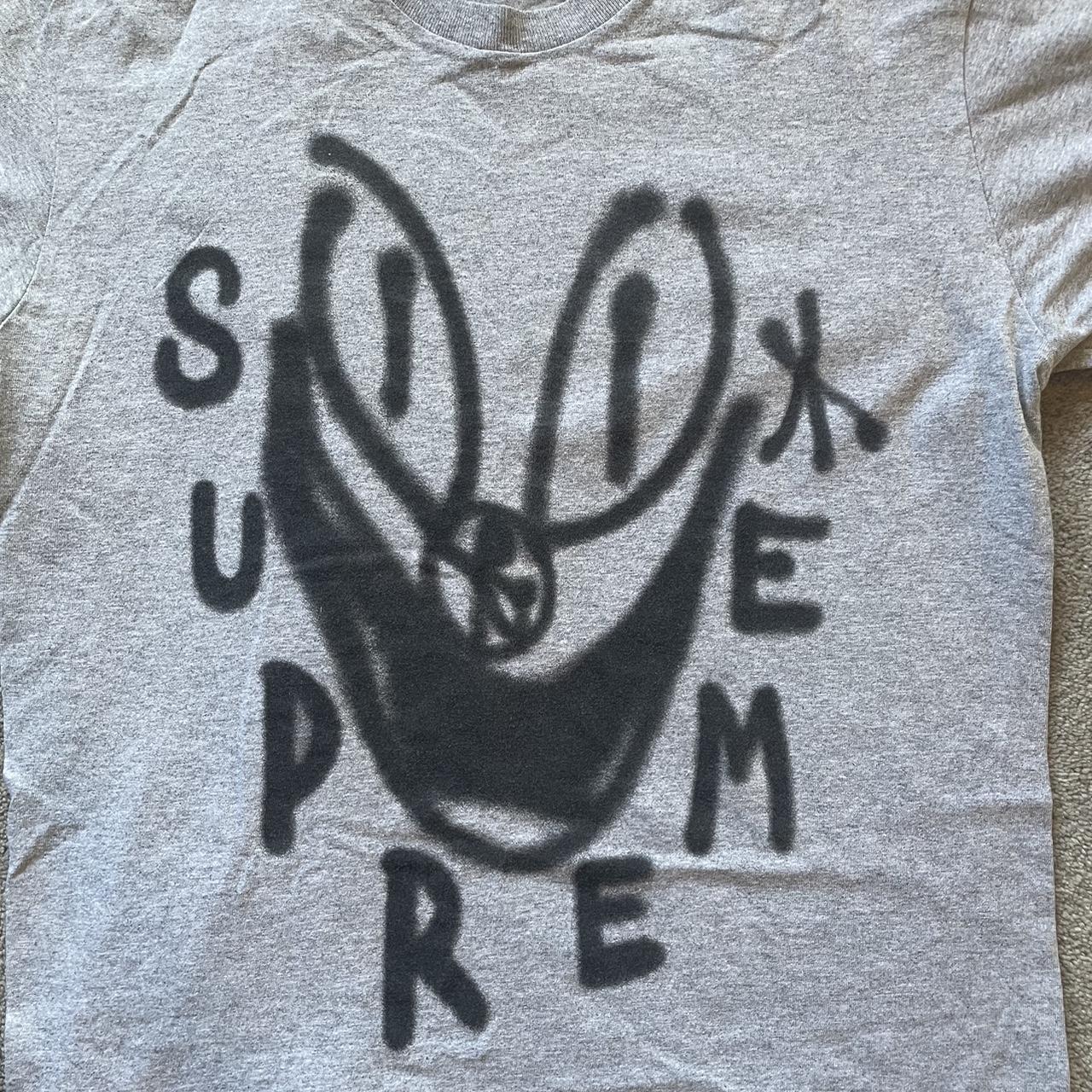 NWOT Supreme newest Smile Tee Clay