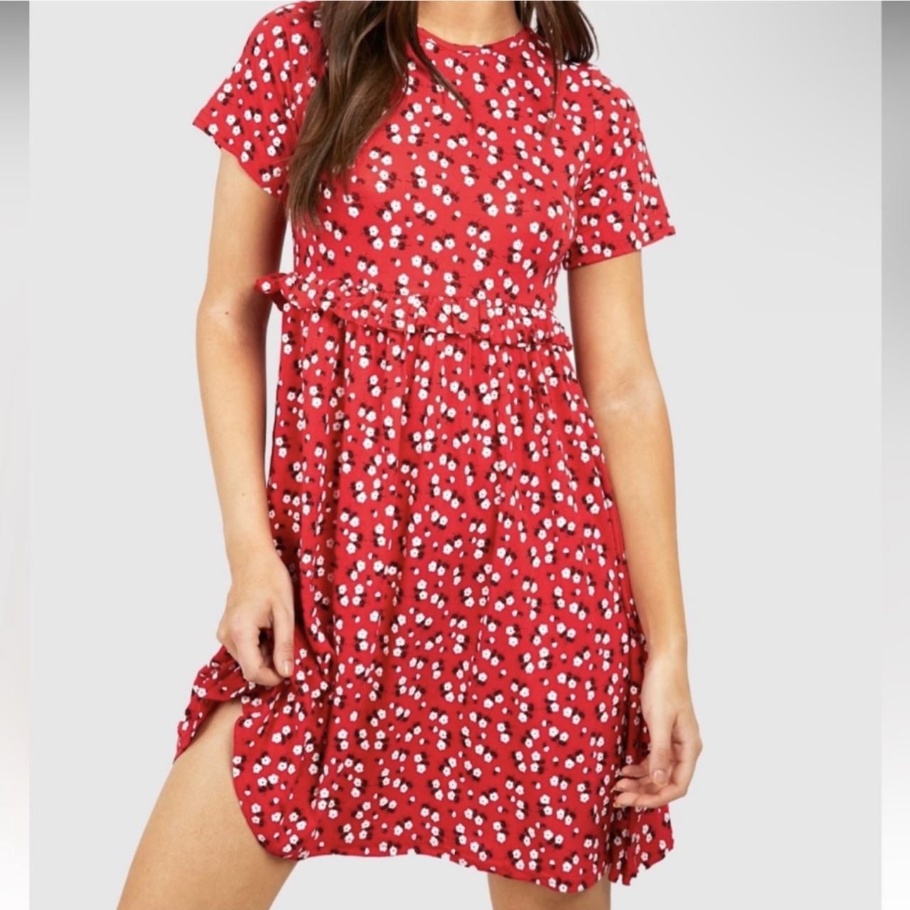 flowy smock dress