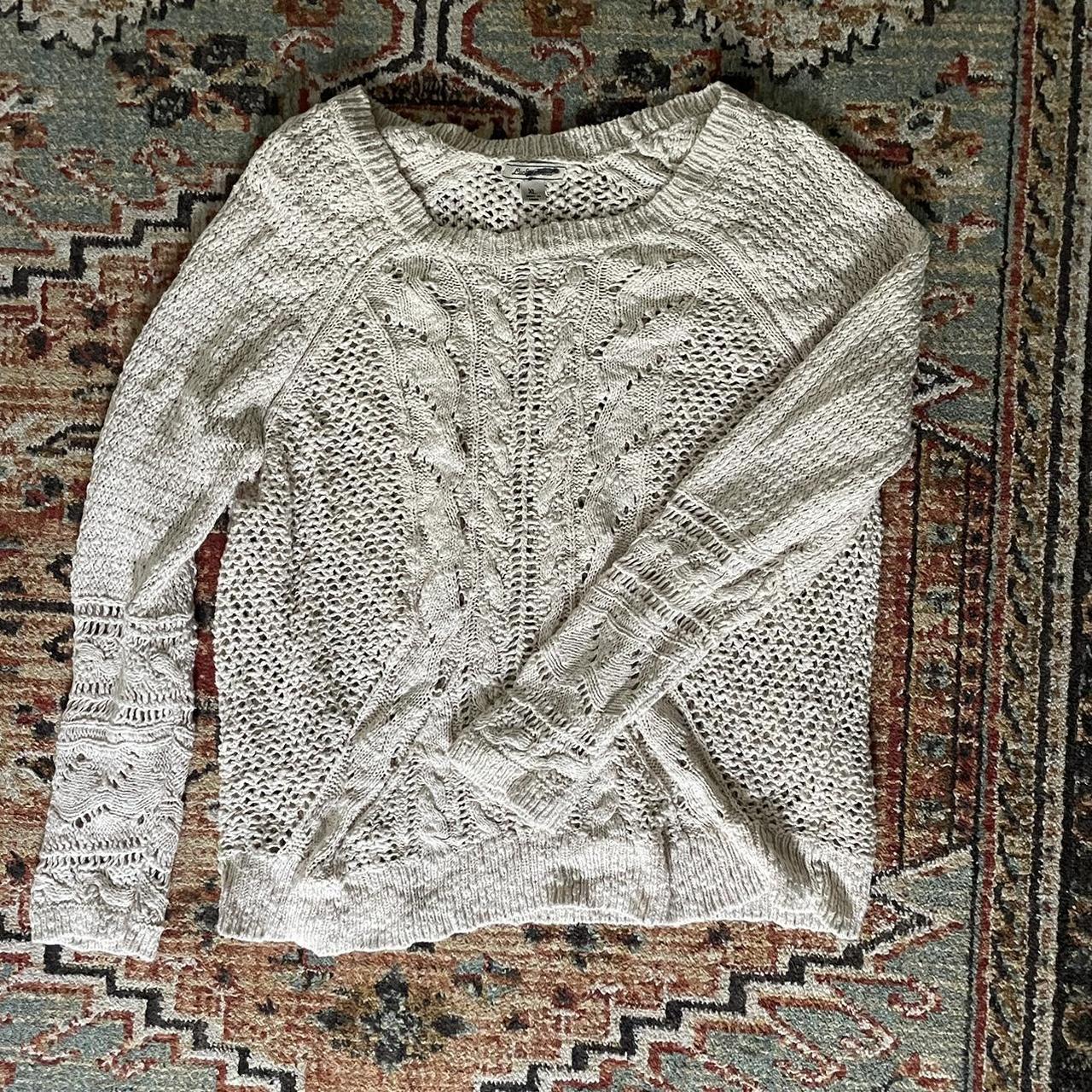 Vintage lucky brand sweater! Only flaw is a little - Depop