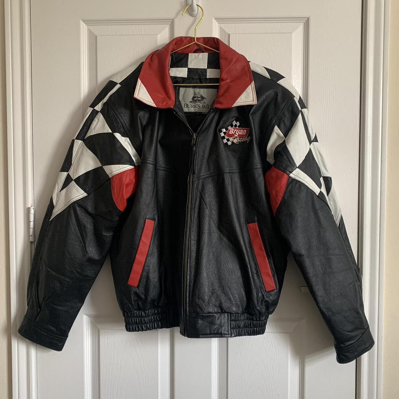 Women's Black and Red Jacket | Depop